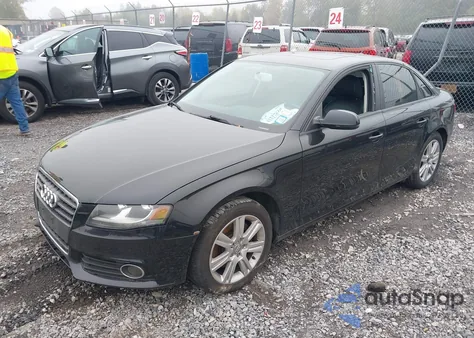 2010 Audi A4 2.0T Premium z USA, uszkodzony, nr VIN WAUBFAFL6AN031172